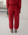 BASERANGE Recycled Wool Pants Portugal BAS-TRME-RW-WI24-HONG Red